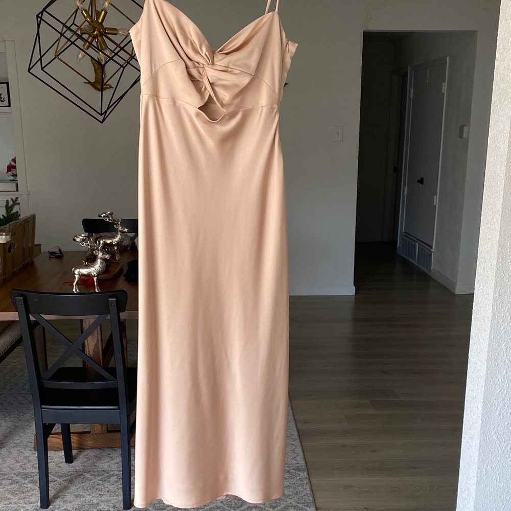 PARK and Fifth Champagne Bridal Dress